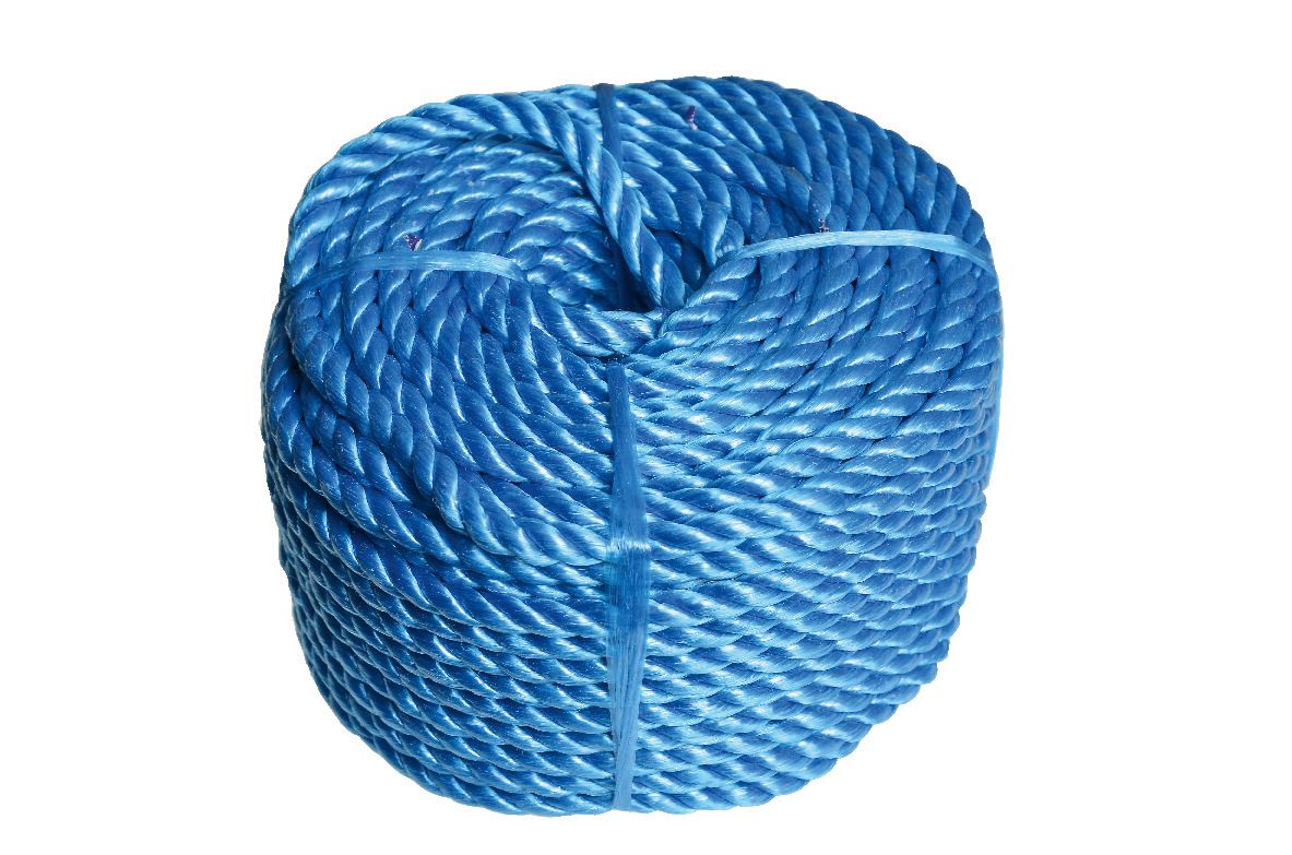 Image of Wickes Blue 8mm Polypropylene Rope - 30m