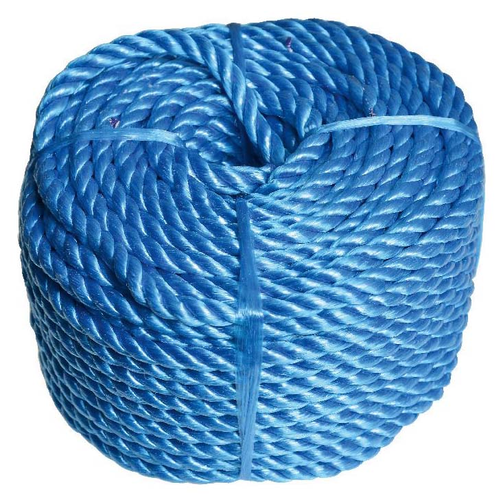 Image of Wickes Blue 8mm Polypropylene Rope - 30m