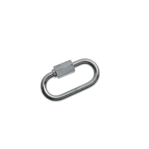 Wickes Bright Zinc Plated Quick Repair Link - 4mm - Pack 2