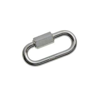 Wickes Bright Zinc Plated Quick Repair Link - 6mm - Pack 2
