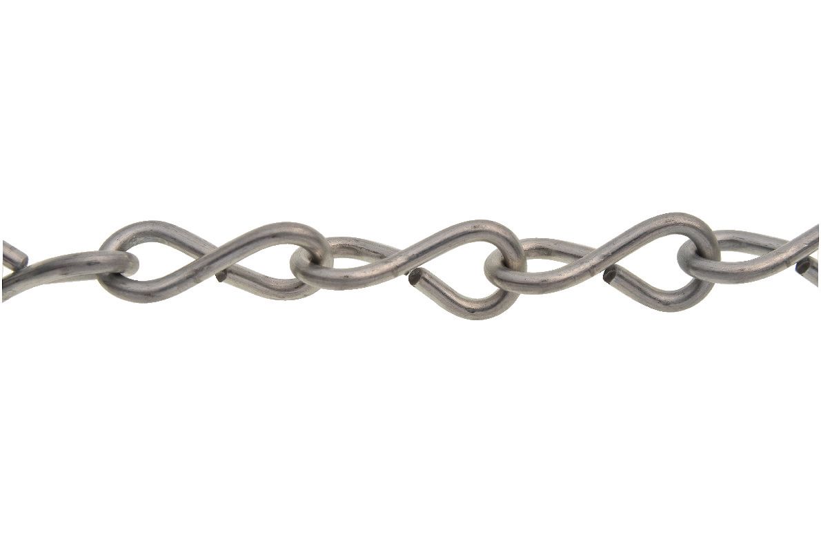 Image of Wickes Galvanised Jack Chain - 2.5mm x 2m