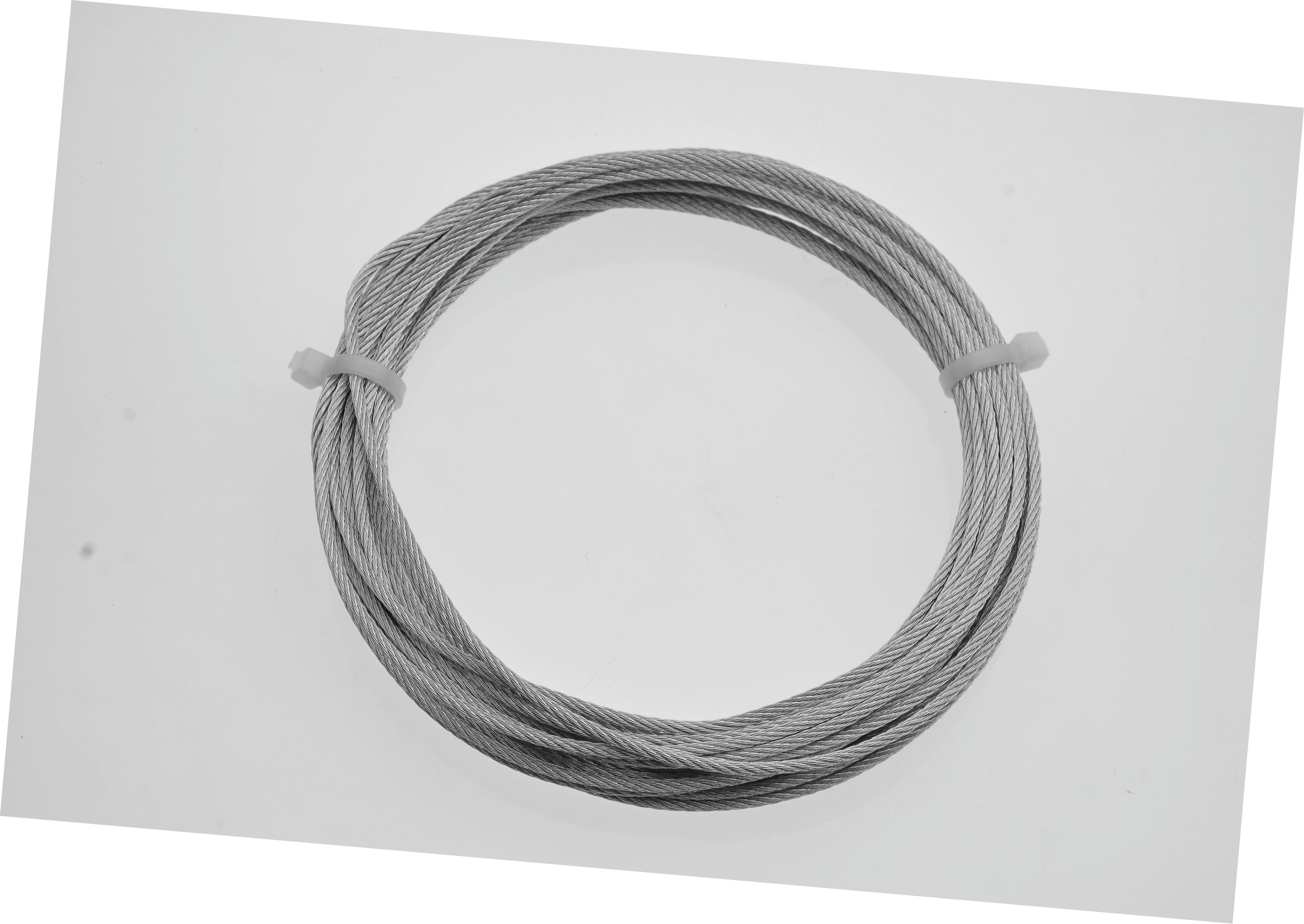 Image of Wickes Galvanised Steel Wire Rope - 3mm x 10m