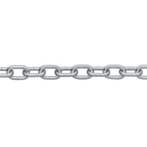 Wickes Zinc Plated Steel Welded Chain - 7 x 28mm x2m