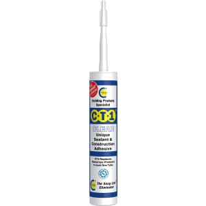 CT1 Clear Sealant & Construction Adhesive - 290ml