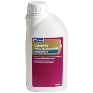 Image of Wickes Central Heating System Concentrate Cleanser & Sludge Remover - 500ml