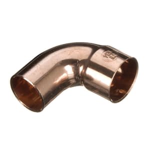 Primaflow Copper End Feed Street Elbow - 15mm Pack Of 10