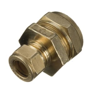 Primaflow Brass Compression Reducer Coupling - 15 X 12mm