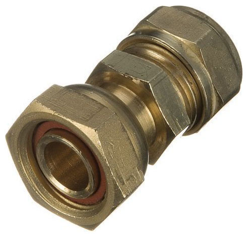 Primaflow Brass Compression Female Tap Connector - 15 X 3/4in