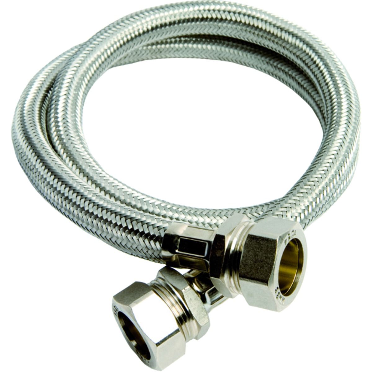 Image of Primaflow Flexible Compression Tap Connector - 15 X 15 X 1000mm
