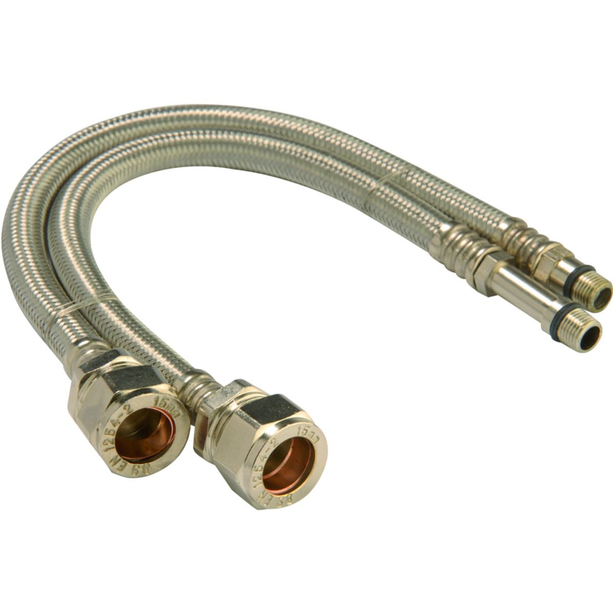 Flexi Flexible Kitchen Basin MonoBloc Tap Connector Hose Pipe M12 x 3/8  BSP