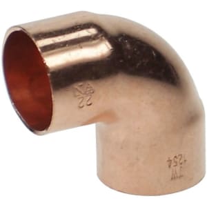 Primaflow Copper End Feed Elbow - 22mm Pack Of 5