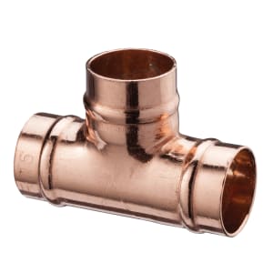 Primaflow Copper Solder Ring Equal Tee - 10mm