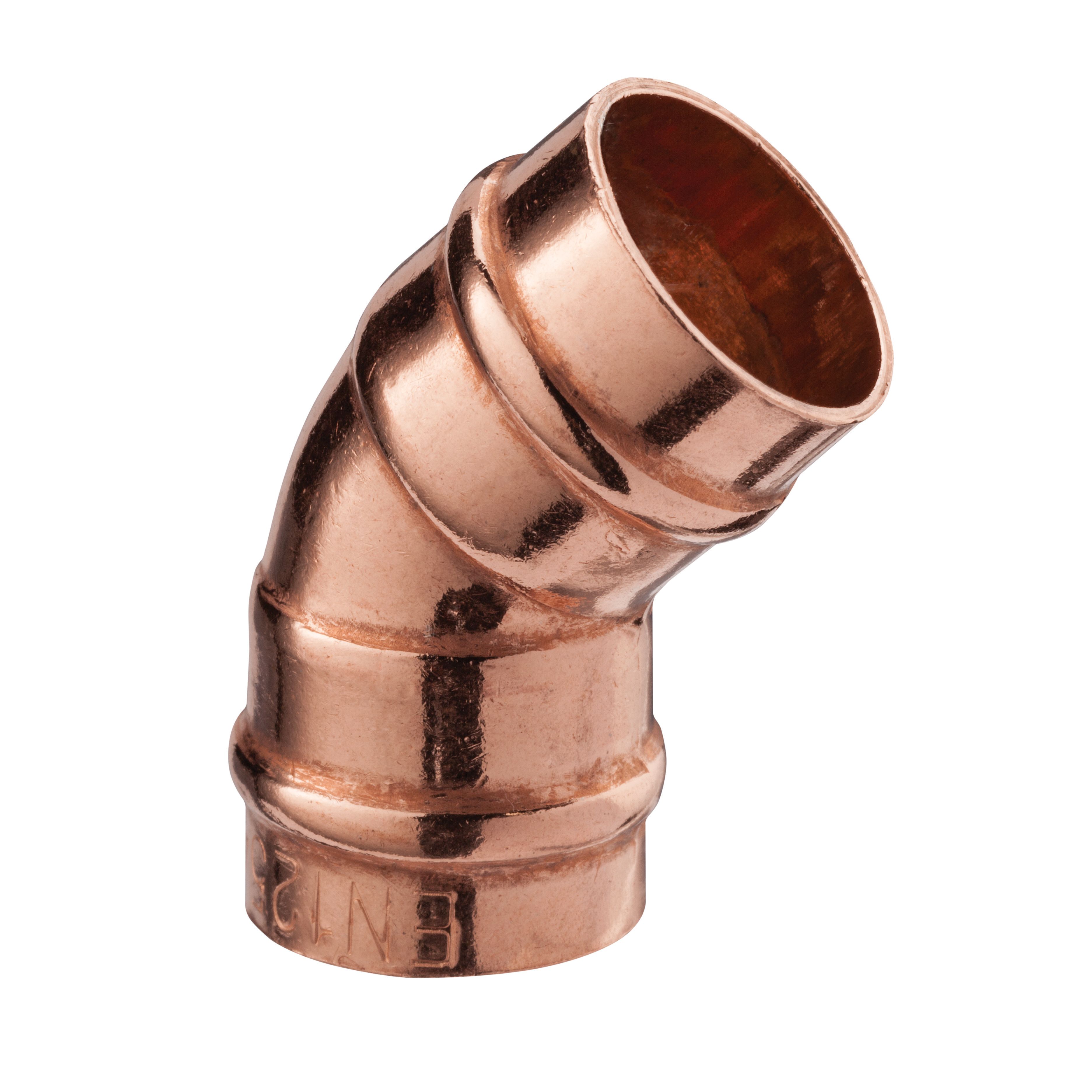 Image of Primaflow Copper Solder Ring Obtuse Elbow - 15mm