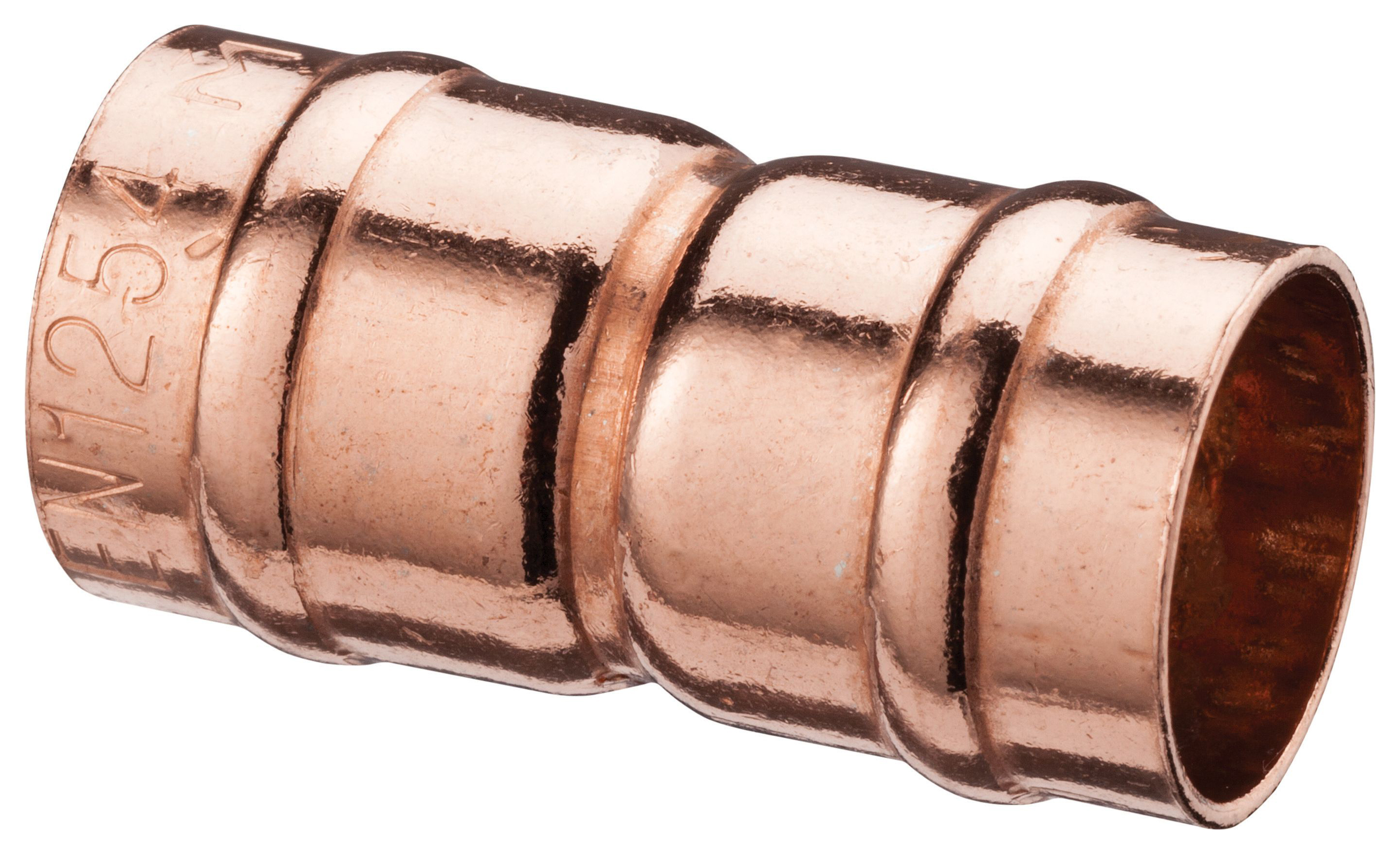 Image of Primaflow Copper Solder Ring Imperial/Metric Adaptor - 1/2in X 15mm