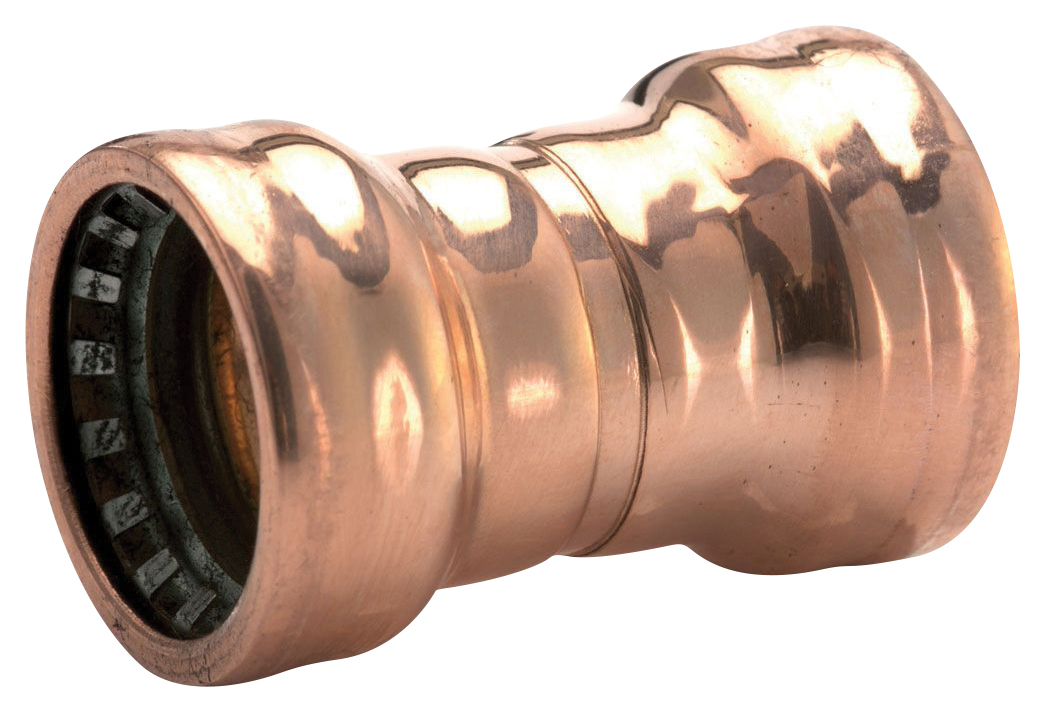 Primaflow Copper Pushfit Straight Coupling - 15mm