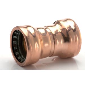 Primaflow Copper Pushfit Straight Coupling - 15mm