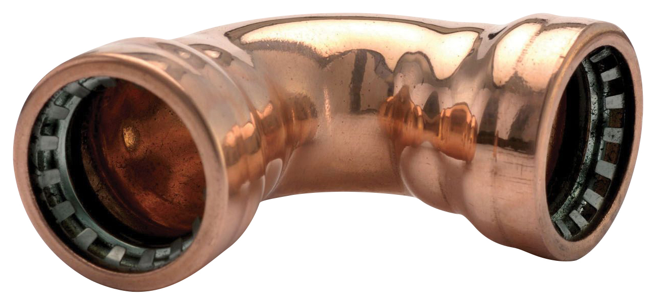 Image of Primaflow Copper Pushfit Elbow - 15mm