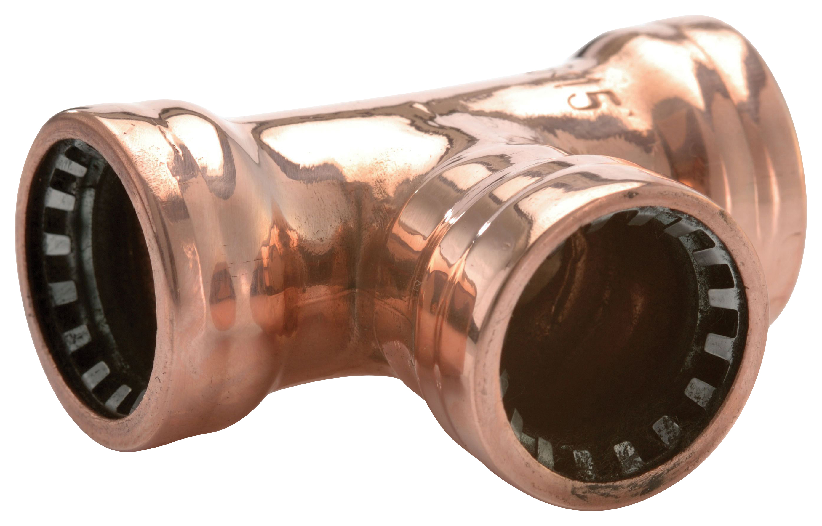 Primaflow Copper Pushfit Equal Tee - 15mm