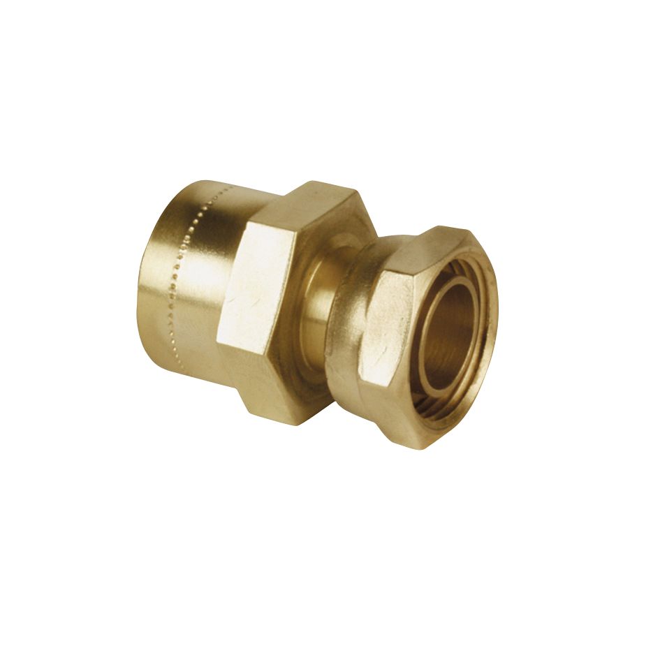 Image of Primaflow Copper Pushfit Tap Connector - 1/2in X 15mm