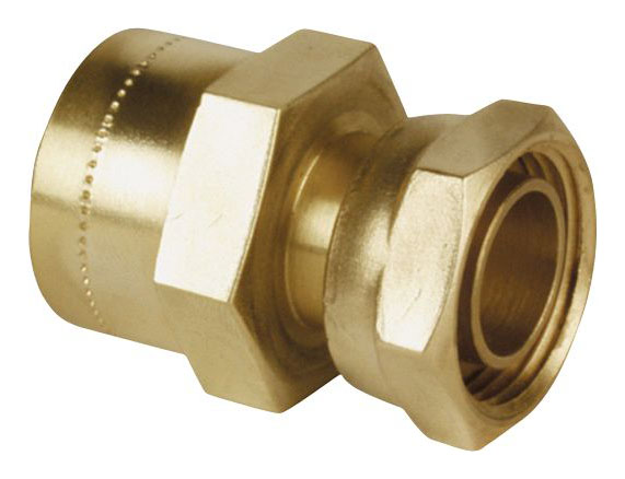 Primaflow Copper Pushfit Tap Connector - 1/2in X 15mm