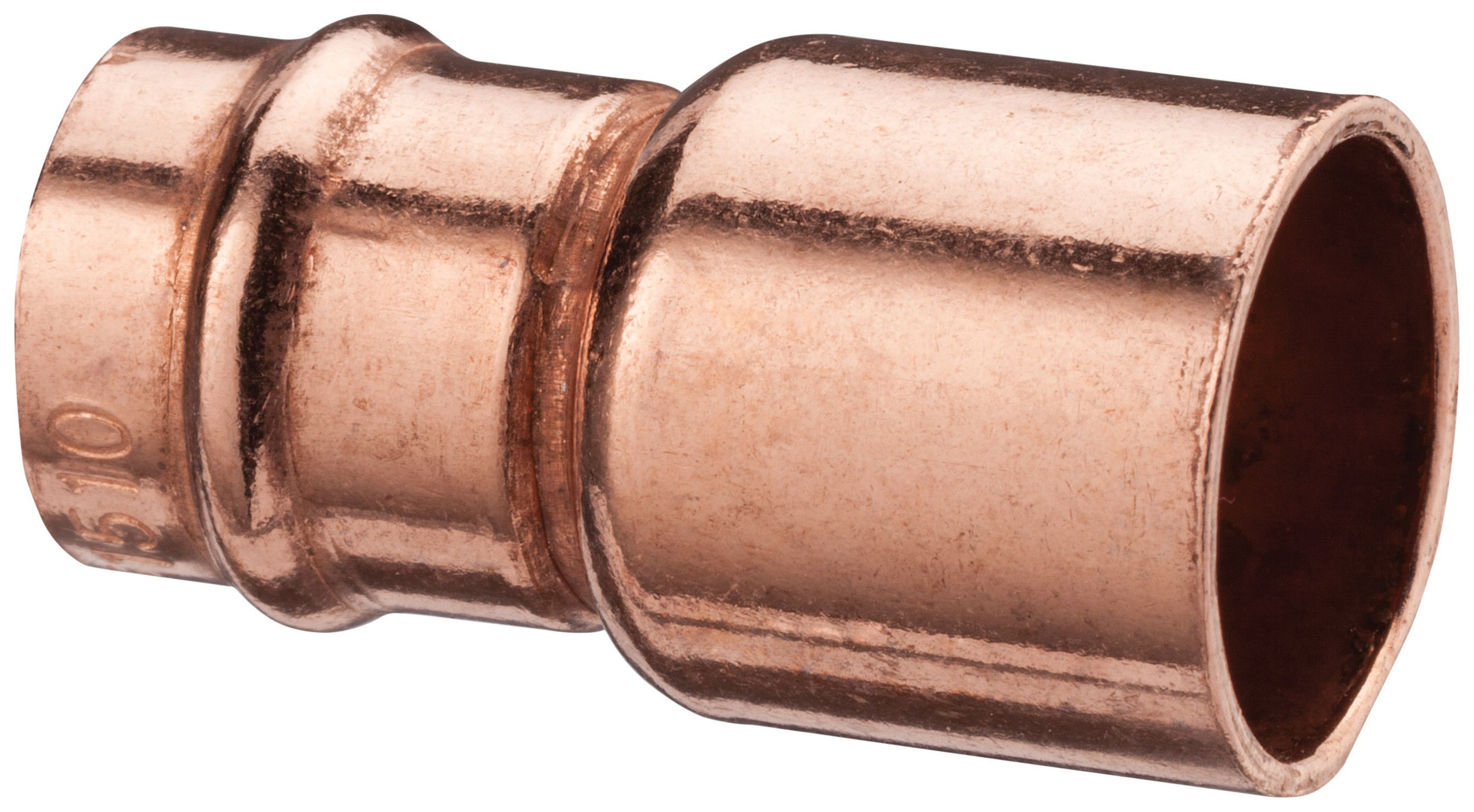 Primaflow Copper Solder Ring Fitting Reducer - 15 X 22mm - Pack of 2