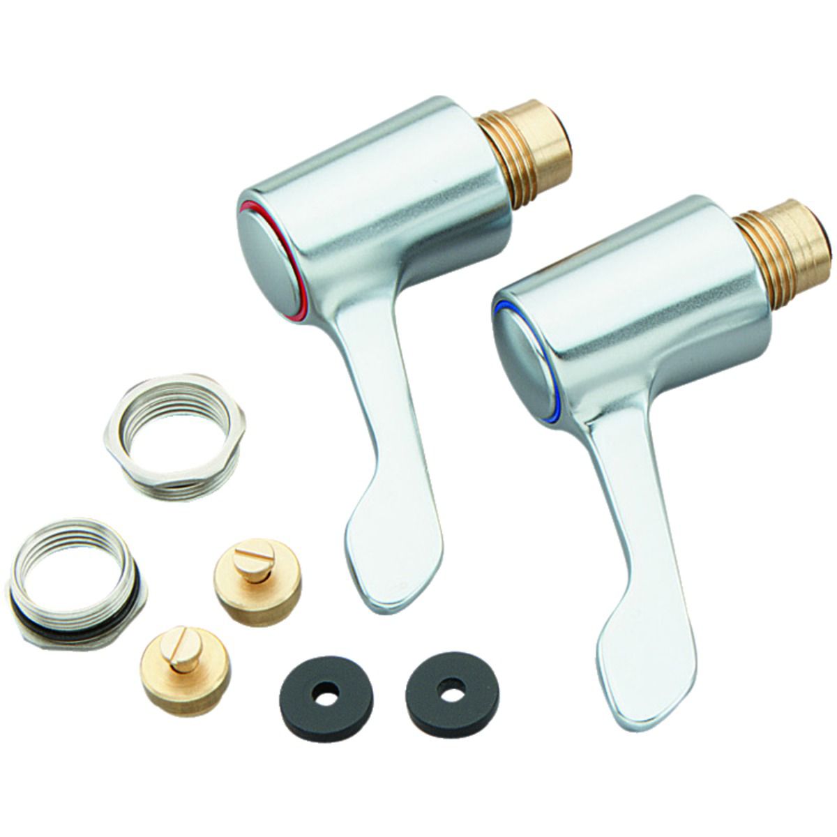Image of Primaflow Sink & Basin Lever Tap Head Conversion Kit - Chrome