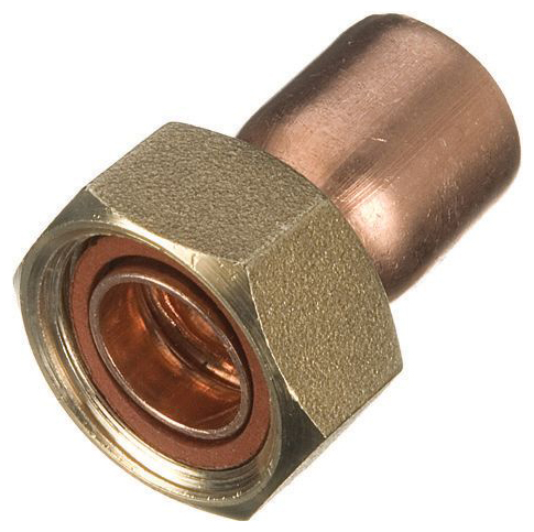 Primaflow End Feed Straight Tap Connector - 22mm