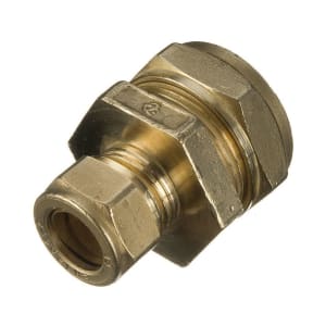 Primaflow Brass Compression Reducer Coupling - 22 X 15mm