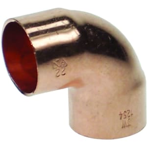 Primaflow Copper End Feed Elbow - 15mm Pack Of 5