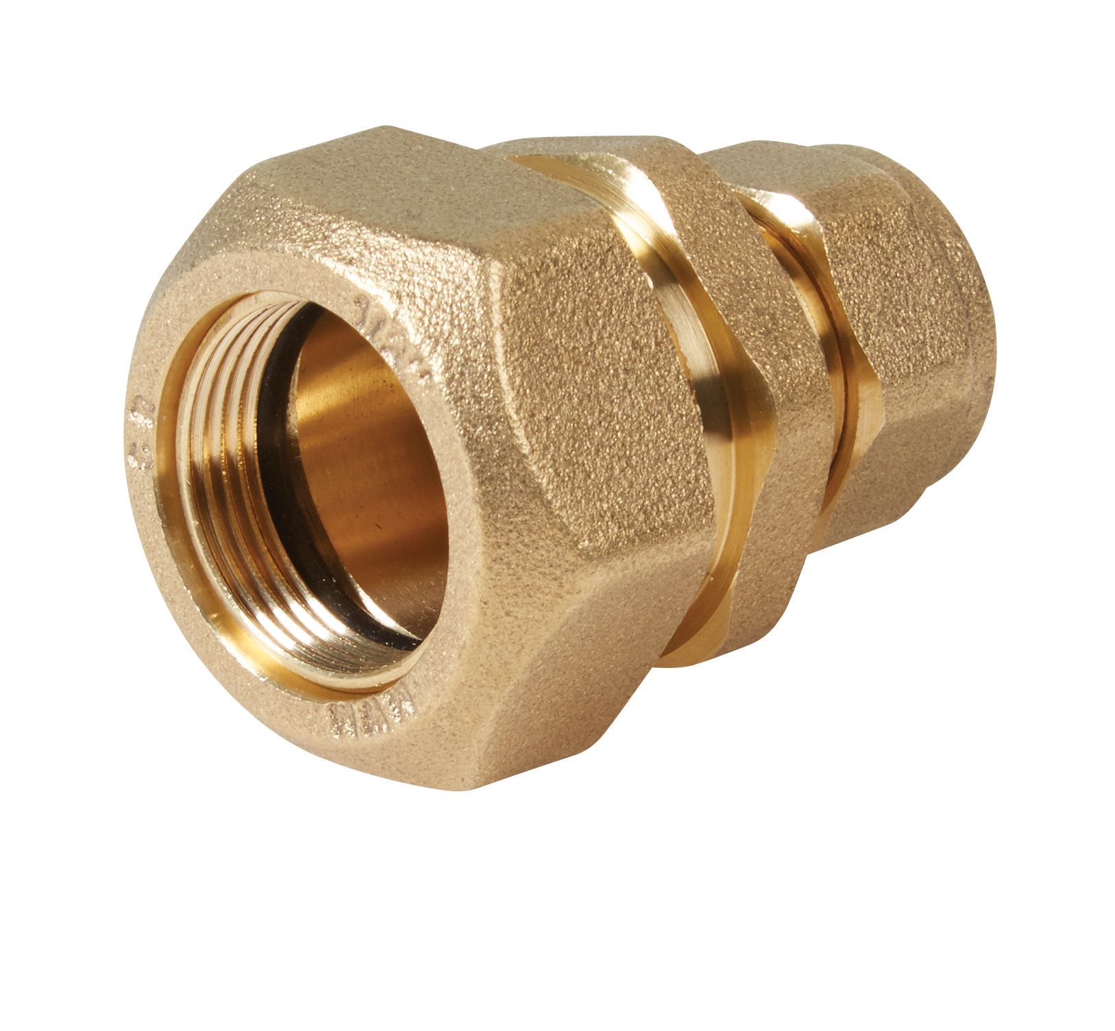 Image of Primaflow Brass Lead To Copper Coupling - 1/2in X 15mm