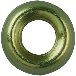 Wickes Brass Screw Cup Washers - No.6 Pack of 20