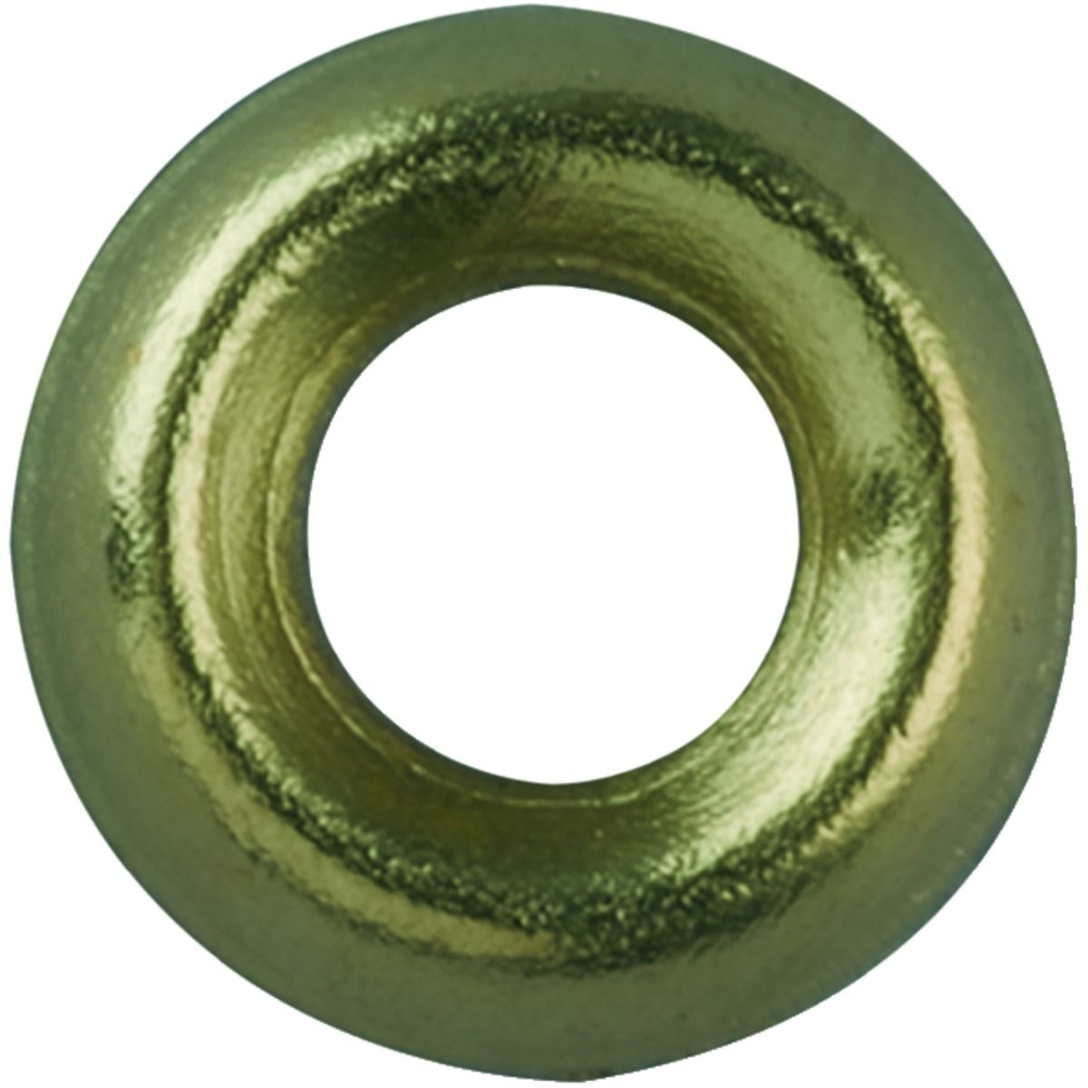 Image of Wickes Brass Screw Cup Washers - No.10 Pack of 20