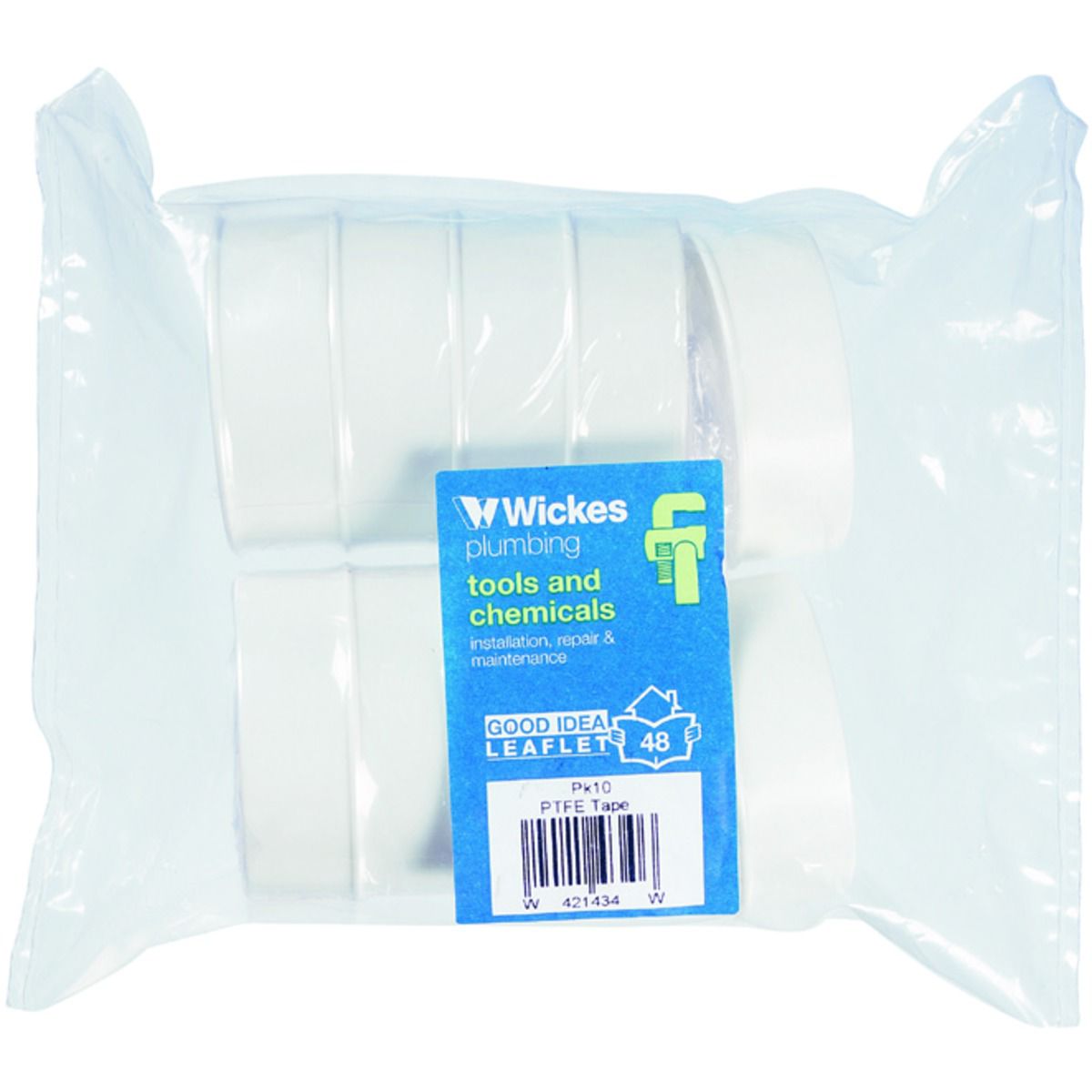 Image of Primaflow PTFE Tape 12mm X 12m Pack Of 10