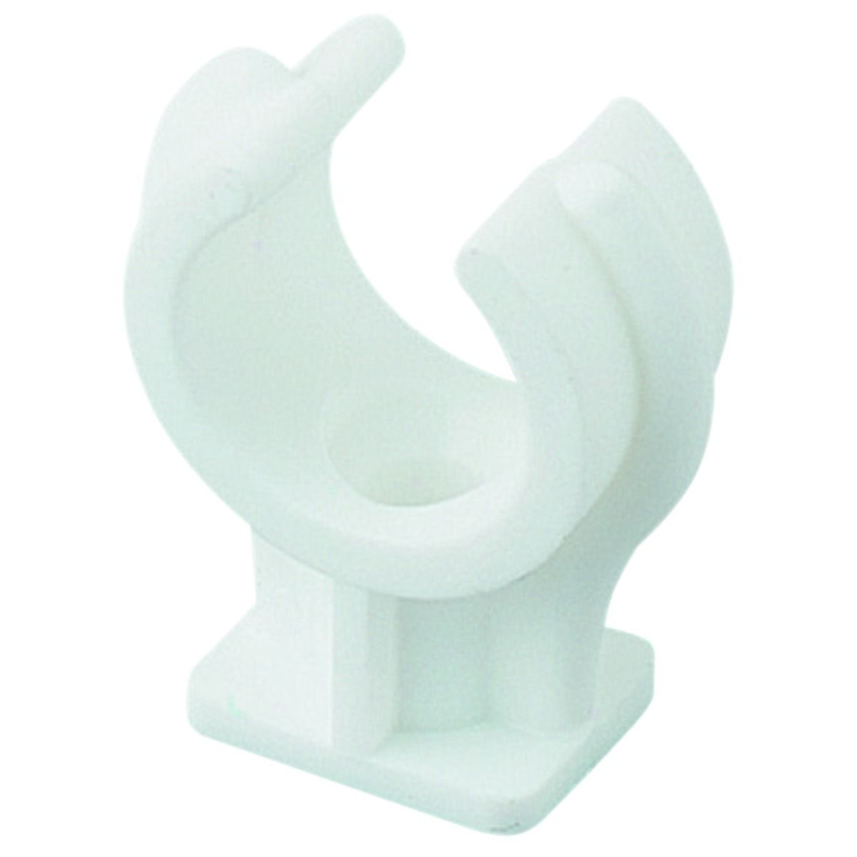 Image of Primaflow White Plastic Pipe Clips - 15mm Pack Of 100