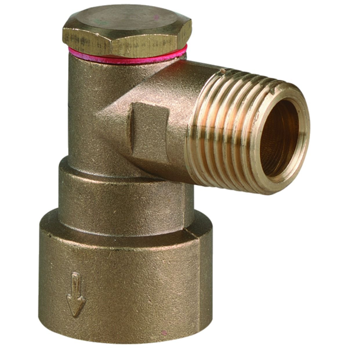 Image of Primaflow Brass Gas Socket For Bayonet Hose - 12mm