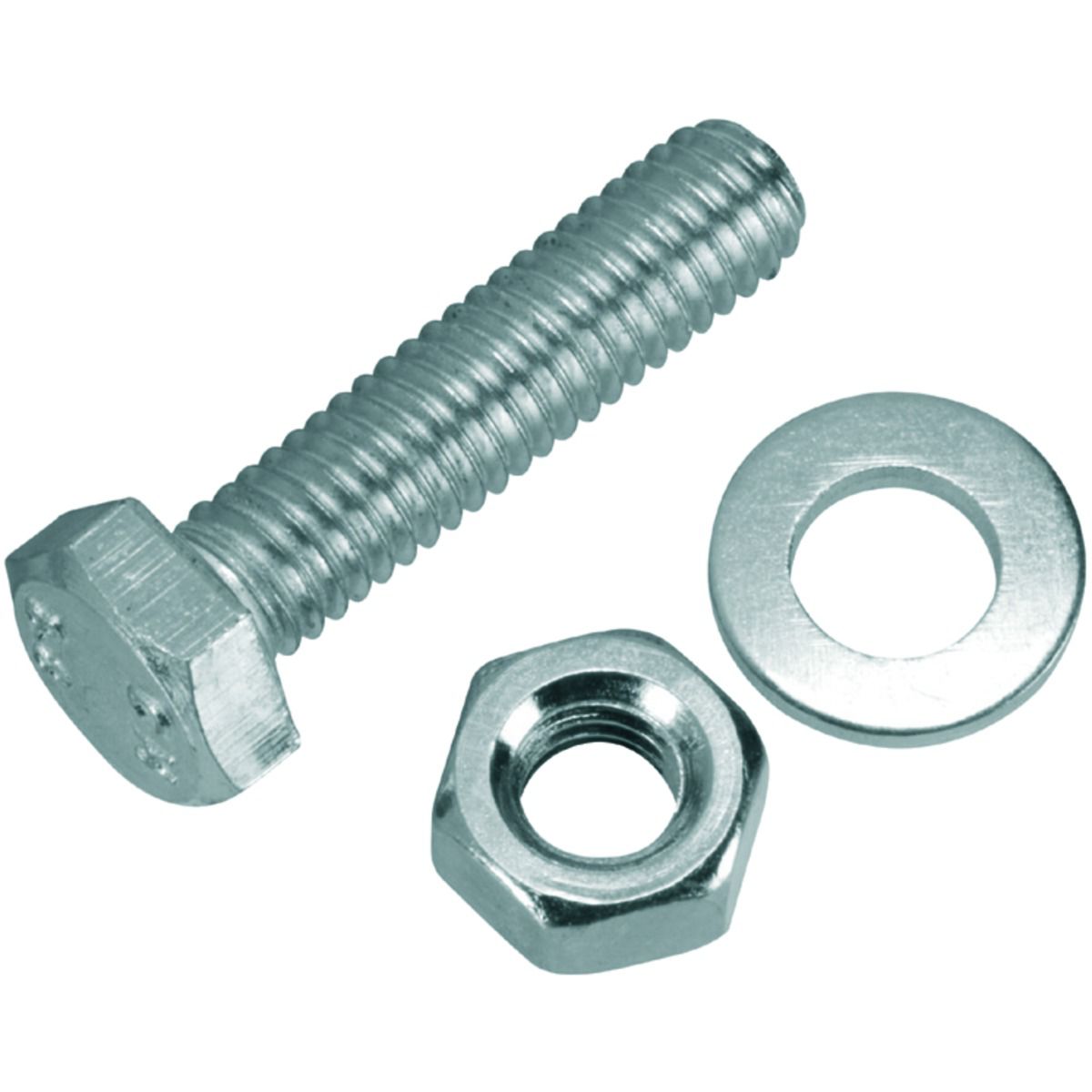 Image of Wickes Hexagonal Set Screws - M6 x 25mm Pack of 15