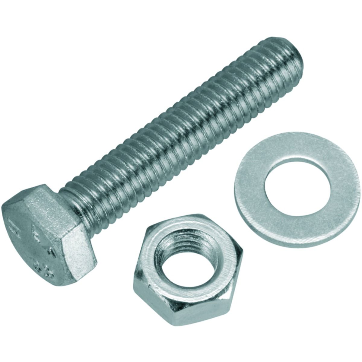 Image of Wickes Hexagonal Set Screws - M8 x 40mm Pack of 10