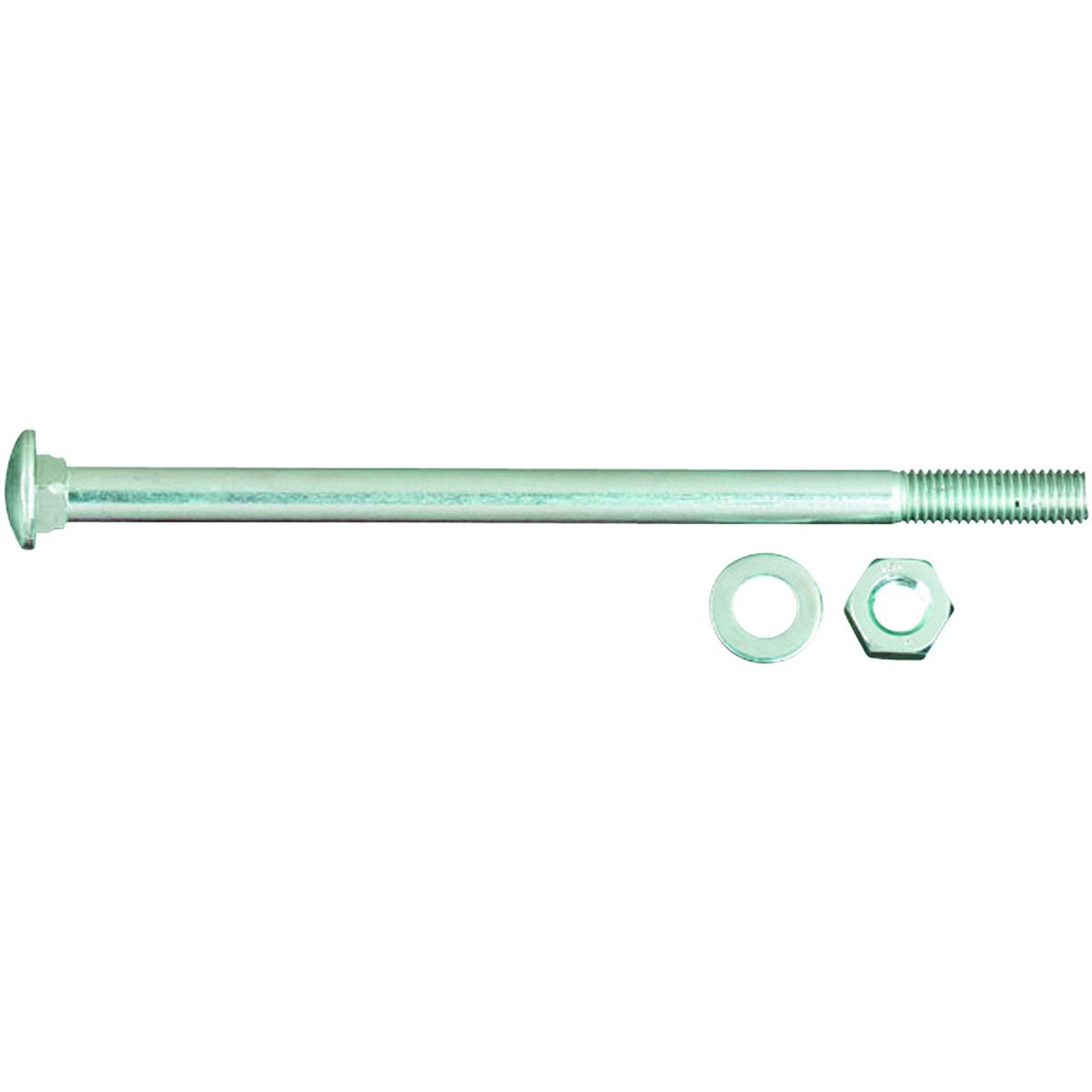 Wickes Carriage Bolt Nut & Washer - M10 x 180mm Pack of 2