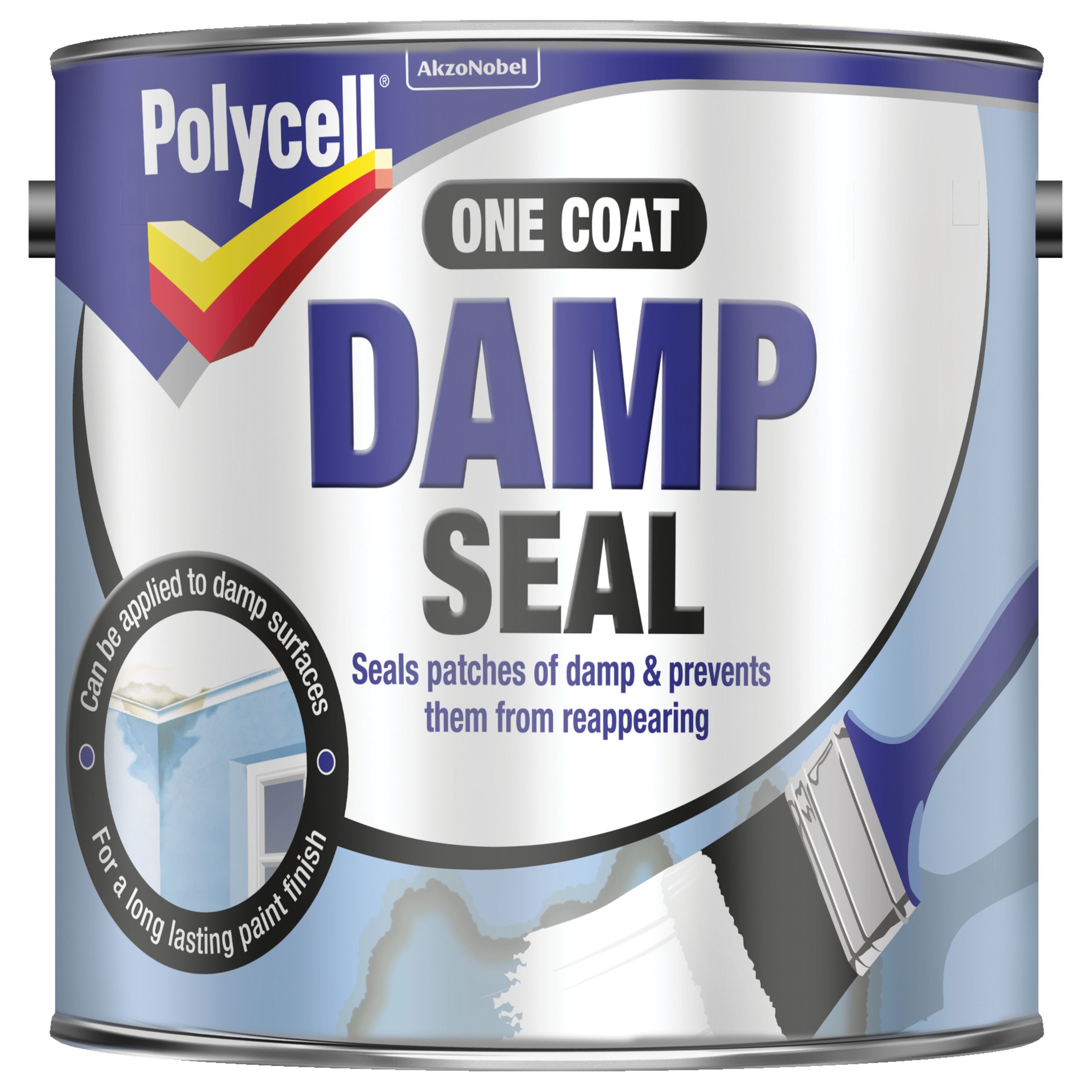 Image of Polycell One Coat Damp Seal - 2.5L