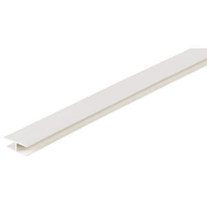 Wickes PVCu Joint Bead - White 350mm x 10mm x 2.5m