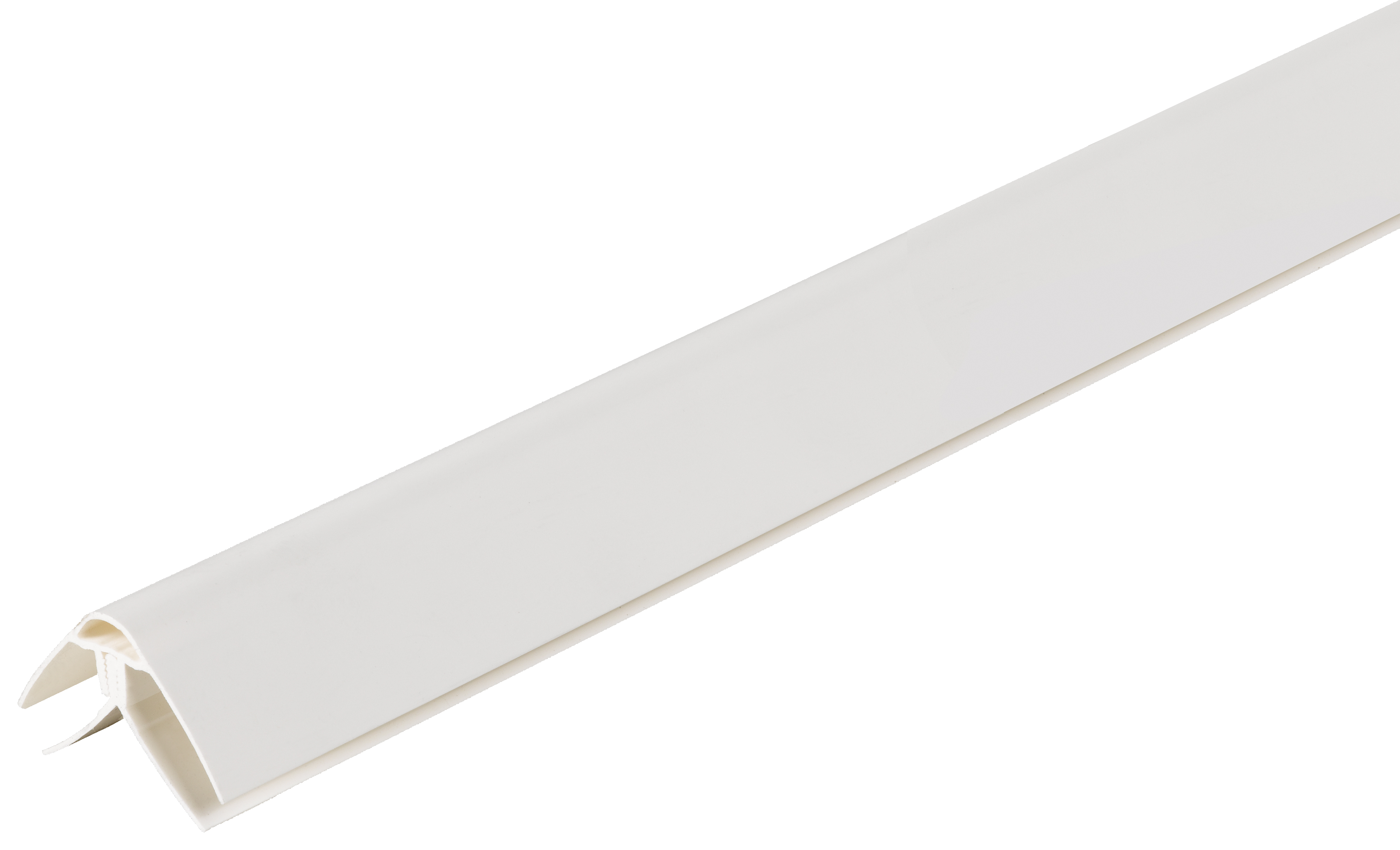 Image of Wickes PVCu Universal Corner - White 30mm x 30mm x 2.5m