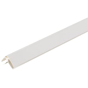 Wickes PVCu Universal Corner - White 30mm x 30mm x 2.5m