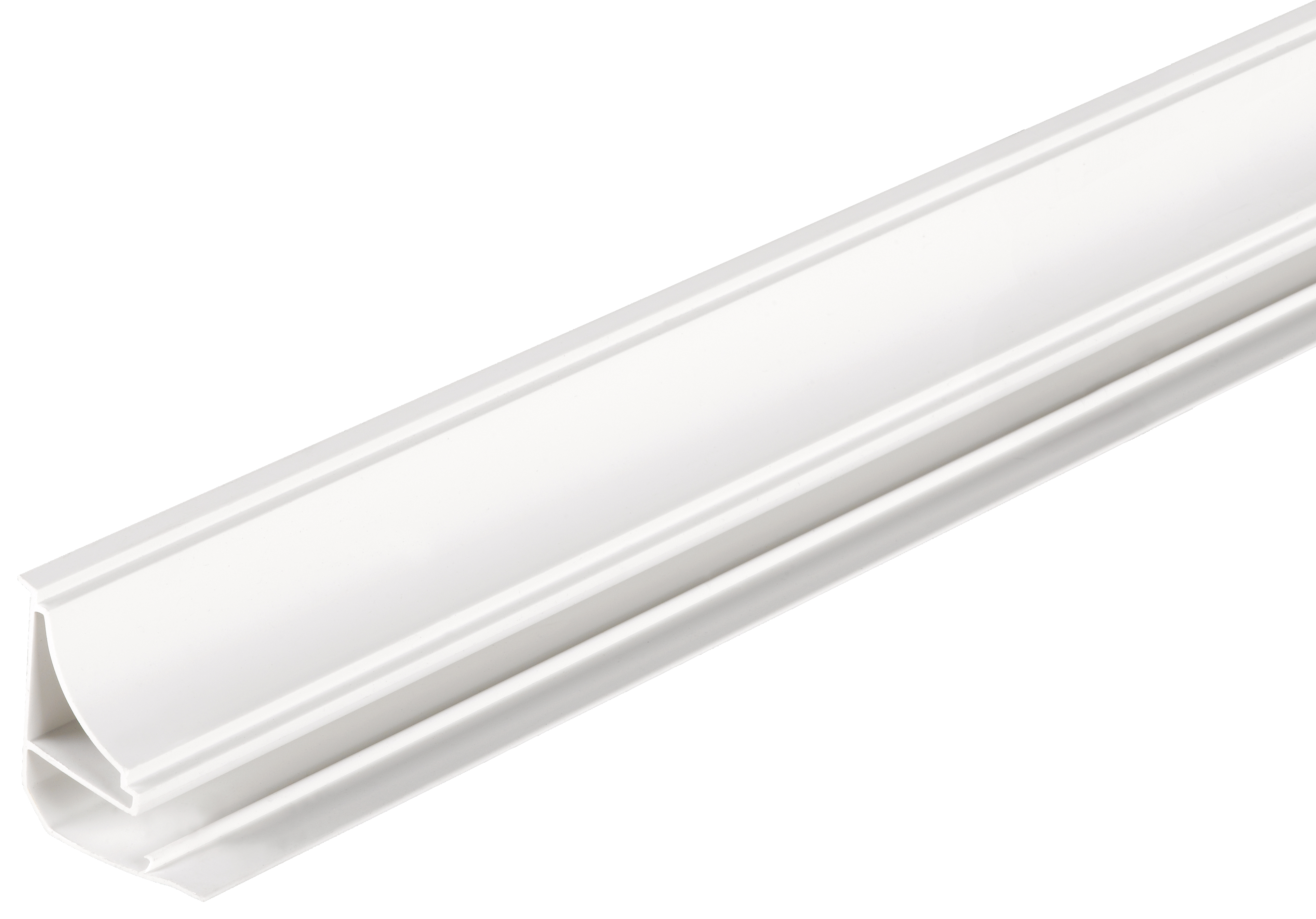 Wickes PVCu Coving White - 40 x 40 x 2500mm