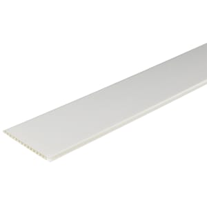 Wickes PVCu White Interior Cladding - 167 x 2500mm - Pack of 6