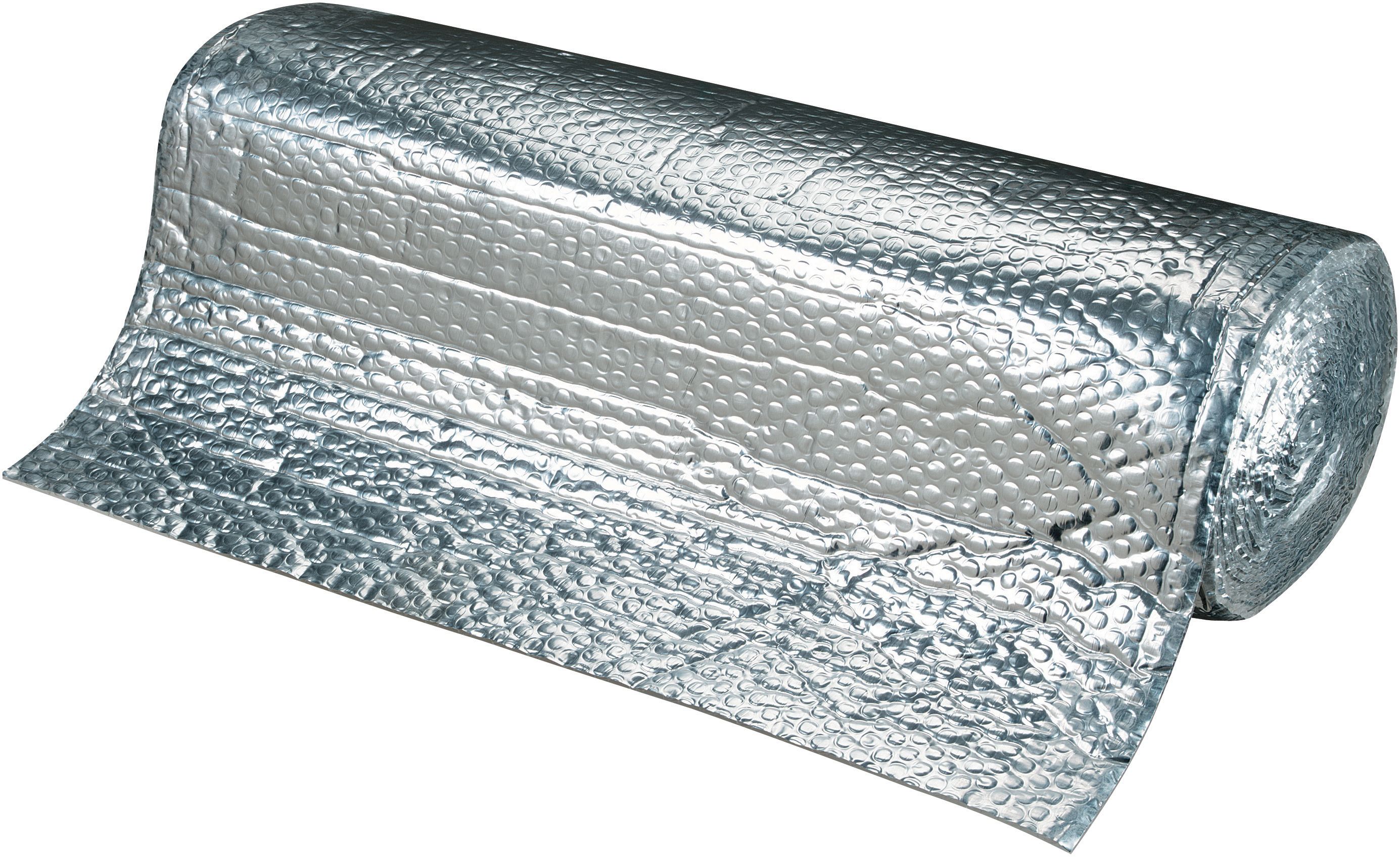 Image of Wickes Heat Reflective Silver Thermal Foil Insulation Aluminium Roll - 600mmx8m