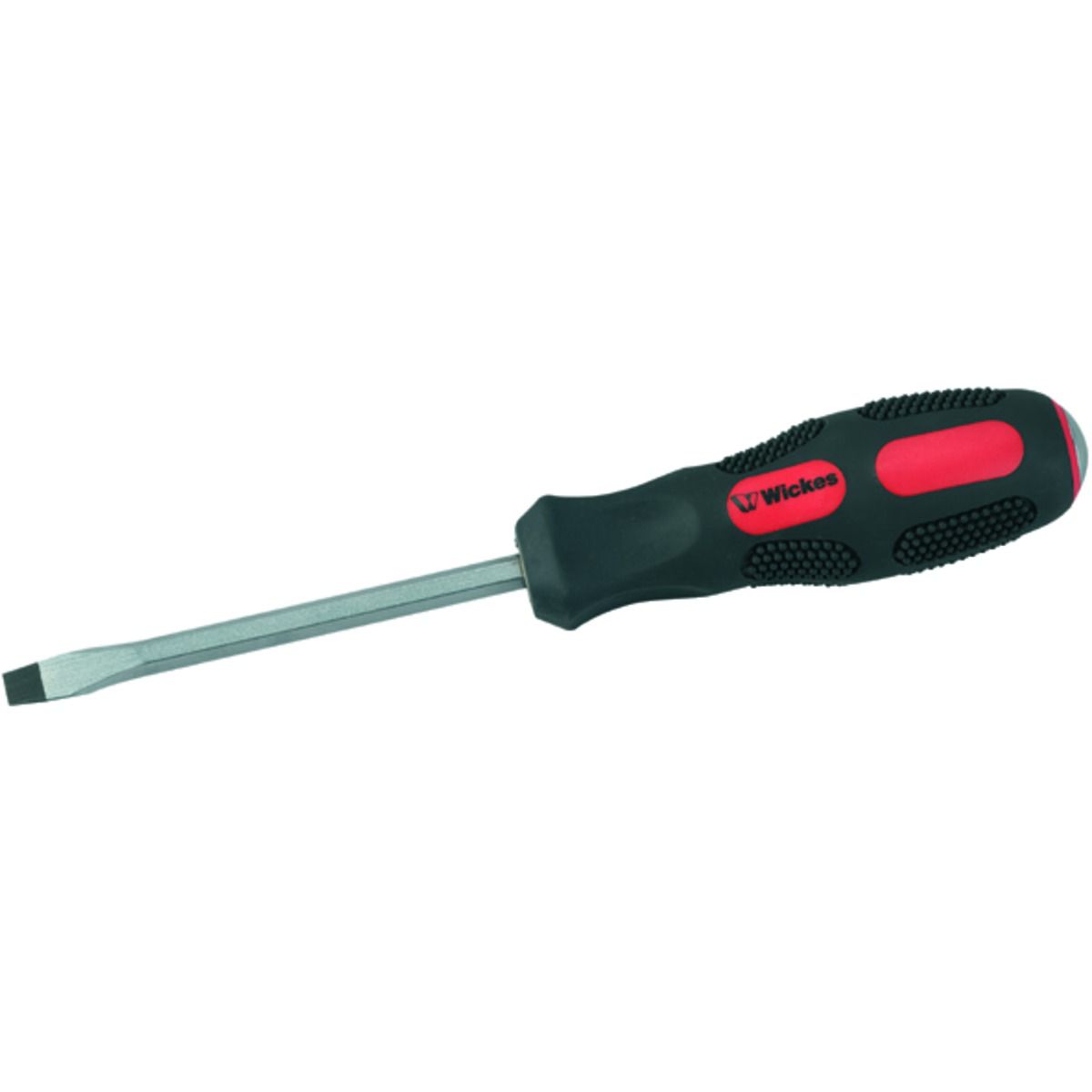 Image of Wickes 6mm Soft Grip Slotted Screwdriver - 100mm
