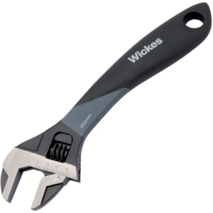 Wickes Smooth Grip Adjustable Wrench - 228mm (9")