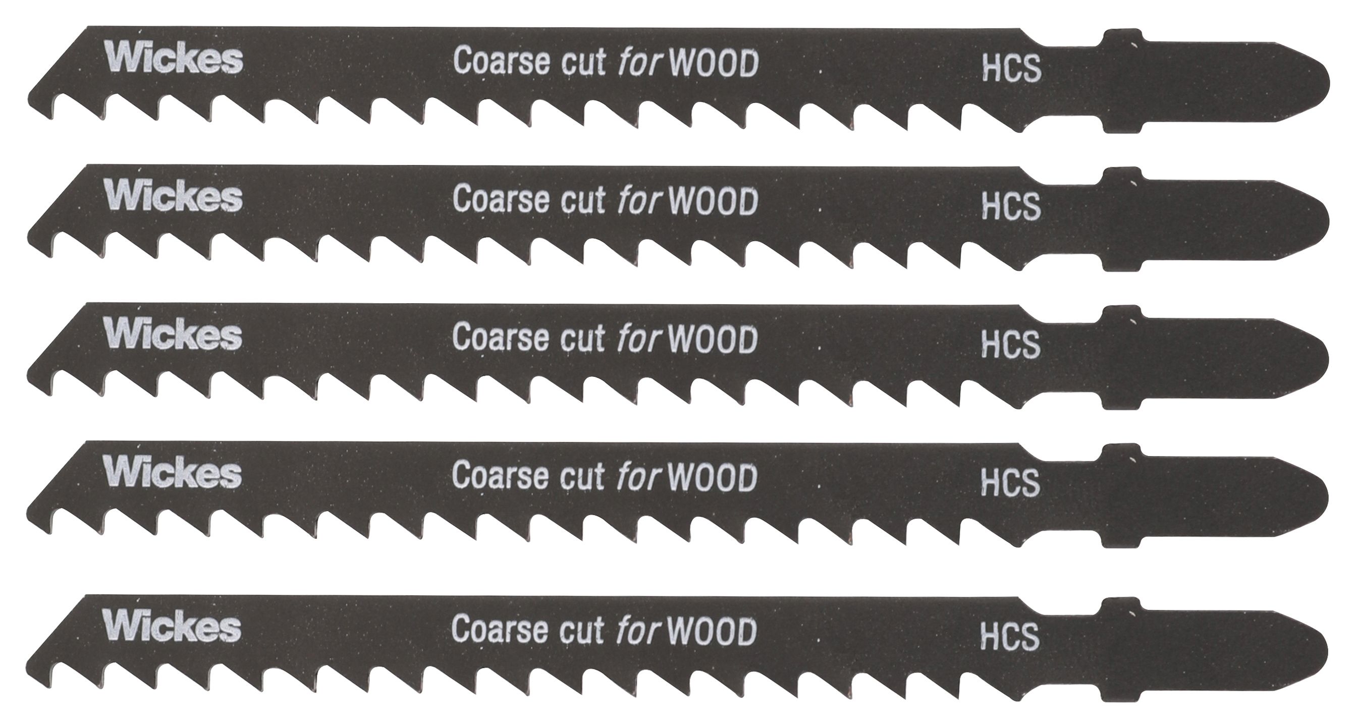 Black and Decker Jigsaw Blades T-shank Wood/Metal Assorted 1 x Pack of 5  Blades - Hunt Office Ireland