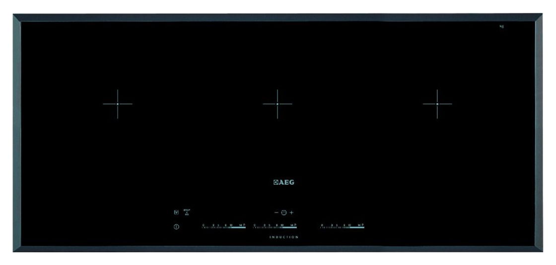 AEG IKK93431FB MaxiSense Flexi Induction Hob Black - 90cm