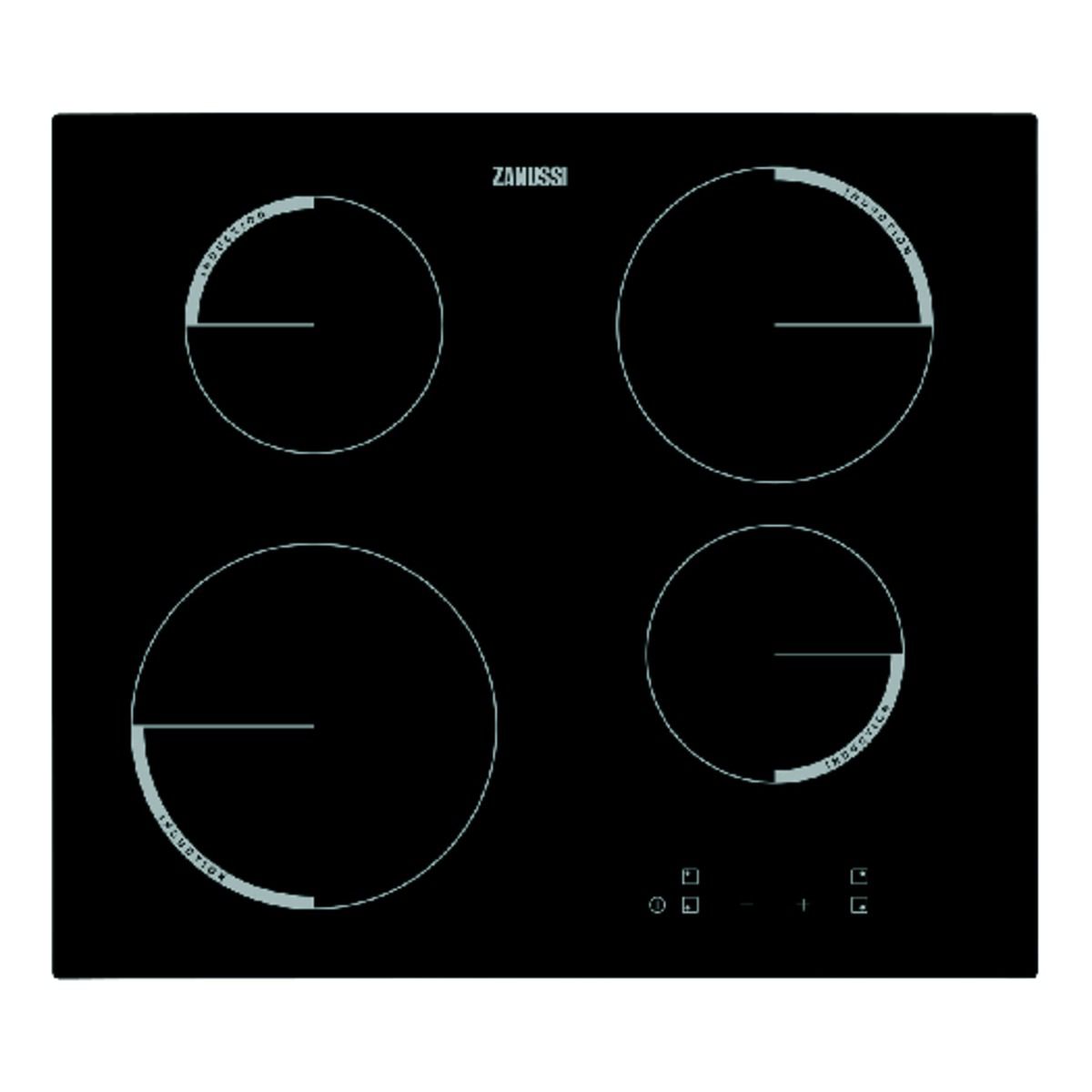 Image of Zanussi Black Induction Hob ZEI6240FBA - 60cm
